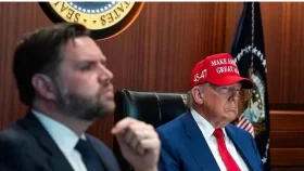 ইরানে হামলার সময় কোথায় ছিলেন ট্রাম্প 