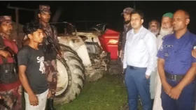 অবৈধভাবে বালু উত্তোলন, ৫০ হাজার টাকা জরিমানা