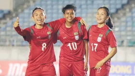 তুর্কমেনিস্তানকে ৭ গোলের বৃষ্টিতে ভাসাল বাংলাদেশ