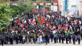 হোসেনি দালান থেকে তাজিয়া মিছিল শুরু