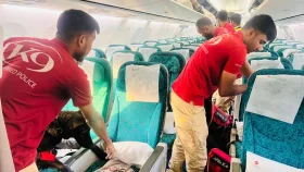 শাহজালালে বিমানে বোমা আতঙ্ক, ঢাকা-কাঠমান্ডু ফ্লাইট স্থগিত