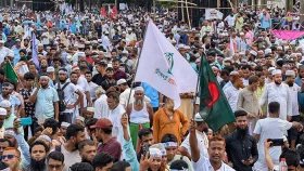 সমাবেশ শুরুর আগেই কানায় কানায় পূর্ণ সোহরাওয়ার্দী উদ্যান