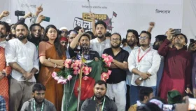 ‘জুলাই ঘোষণাপত্র’ ও ‘জুলাই সনদ’ শহীদ মিনার থেকেই আদায় করবো: নাহিদ