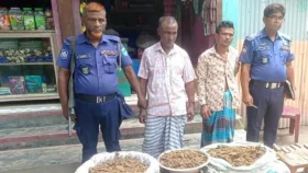 আড়াইহাজারে যৌথবাহিনীর অভিযানে অস্ত্র ও মাদকসহ আটক ২