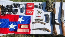 ইউপিডিএফের আস্তানায় সেনা অভিযান, অস্ত্র-গোলাবারুদ উদ্ধার