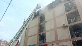 গুলিস্তানের সুন্দরবন স্কয়ারে আগুন, নিয়ন্ত্রণে ১১ ইউনিট