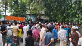 মৃত্যুর ১৩ দিন পর কফিন বন্দি হয়ে বাড়ি ফিরলেন জামাল