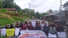 পাহাড়ে পৌঁছেছিল জুলাই আন্দোলনের ঢেউ