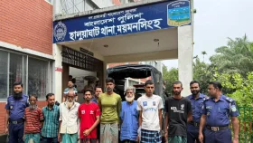 হালুয়াঘাটে জমি নিয়ে বিরোধে হত্যা, গ্রেপ্তার ৮ 