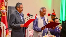 অন্তর্বর্তী সরকারের এক বছর পূর্তি আজ