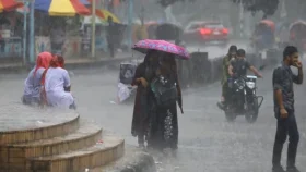 সাগরে লঘুচাপ, দেশজুড়ে বৃষ্টির সম্ভাবনা