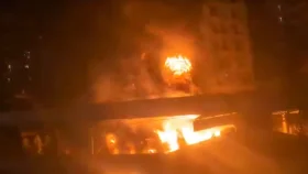 মহাখালী পেট্রোল পাম্পে আগুন, নিয়ন্ত্রণে ১০ ইউনিট 