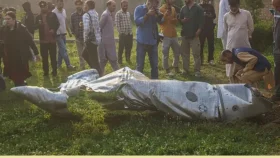 ভারতীয় যুদ্ধবিমান ধ্বংসের ভিডিও আছে, দাবি পাকিস্তানের