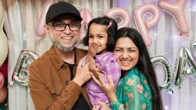 বাবাকে দেখে উচ্ছ্বসিত ফারুকীর কন্যা