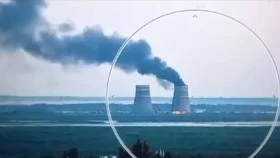 ইউক্রেনের হামলায় রাশিয়ার বিদ্যুৎকেন্দ্রে আগুন