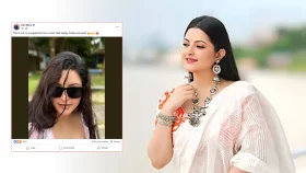 &lsquo;সে আমার&rsquo; কীসের ইঙ্গিত দিলেন নায়িকা পরীমণি