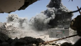 গাজায় ইসরায়েলের হামলায় নিহত ৬১ 