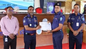 ফটিকছড়ি থানার ওসি পেলেন পুলিশের ‘বিশেষ পুরস্কার’