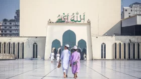 মসজিদে প্রবেশ ও বের হওয়ার সুন্নত