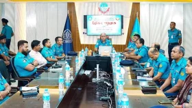 রাজশাহীতে কনস্টেবলদের ব্রিফিং প্যারেড অনুষ্ঠিত