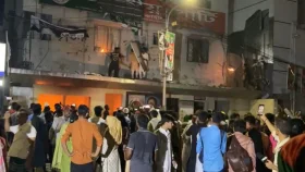 আবারও জাতীয় পার্টির কেন্দ্রীয় কার্যালয়ে হামলা-ভাঙচুর 