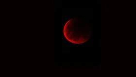 পূর্ণগ্রাস চন্দ্রগ্রহণ, ঢাকার আকাশে কালচে লাল চাঁদ