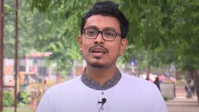 ডাকসুর নবনির্বাচিত ভিপি সাদিক কায়েম