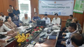 ১২ অক্টোবর থেকে সাতক্ষীরায় টাইফয়েড টিকা প্রদান 