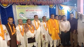 কুড়িগ্রামে দলিল লেখক সমিতির নব-নির্বাচিত কমিটির অভিষেক