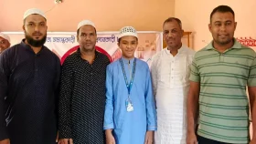 দৃষ্টিপ্রতিবন্ধী সিয়াম ৭ বছরেই কোরআনের হাফেজ