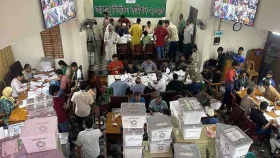 জাকসু নির্বাচনে ১৩ কেন্দ্রের ভোট গণনা শেষ