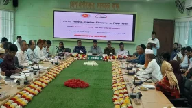 সাতক্ষীরা জেলা আইনশৃঙ্খলা বিষয়ক মাসিক সভা 