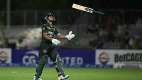 টানা তিন শূন্যে রেকর্ড বইয়ে পাকিস্তানের ক্রিকেটার