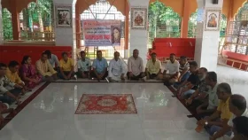 ফরিদপুরে পূজা উদযাপন পরিষদের মতবিনিময় সভা