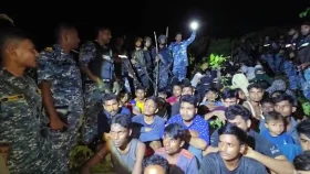 টেকনাফের গহীন পাহাড় থেকে নারী-শিশুসহ অপহৃত ৬৬ জন উদ্ধার