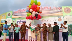 বান্দরবানে সেনা রিজিয়ন কাপ ফুটবল টুর্নামেন্ট শুরু