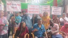 বস্তিবাসীদের দাবি না মানলে ২৮ সেপ্টেম্বর হরতালের হুমকি 