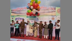 বান্দরবান স্টেডিয়ামে শুরু হয়েছে সেনা রিজিয়ন কাপ ফুটবল টুর্নামেন্ট