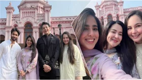 হানিয়া আমিরের সঙ্গে আড্ডা দিলেন নবাব পরিবারের মেয়ে কে এই নামিরা?