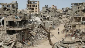 গাজায় ইসরায়েলি হামলায় মৃতের সংখ্যা ছাড়ালো ৬৫ হাজার