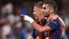 লা লিগায় বার্সার দাপুটে জয়