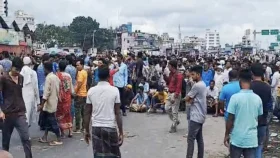 ভাঙ্গায় মহাসড়ক-রেলপথ অবরোধ কর্মসূচি স্থগিত