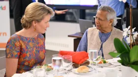 প্রধান উপদেষ্টার সঙ্গে রানি ম্যাথিল্ডের সাক্ষাৎ