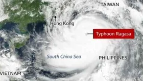 সুপার তাইফুন ‘রাগাসা’ আঘাত হেনেছে চীনে