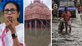 কলকাতায় জীবনেও এমন বৃষ্টি দেখিনি : মমতা ব্যানার্জী