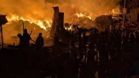 গাজীপুরে ঝুট গুদামের আগুন সাড়ে ৩ ঘণ্টা পর নিয়ন্ত্রণে