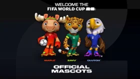 বিশ্বকাপের তিন মাসকট উন্মোচন করল ফিফা