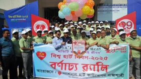 রাজশাহীতে ৩ শতাধিক হৃদরোগী পেলেন ফ্রি চিকিৎসা সেবা