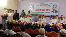 নলছিটিতে খালেদা জিয়ার উপদেষ্টার পূজামণ্ডপ পরিদর্শন 