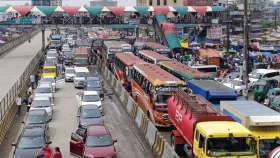 ঢাকা-চট্টগ্রাম মহাসড়কে ১৯ কিলোমিটার যানজট